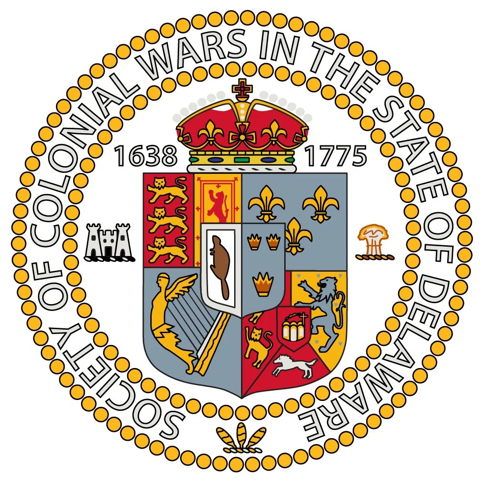Seal of the Society of Colonial Wars in the State of Delaware